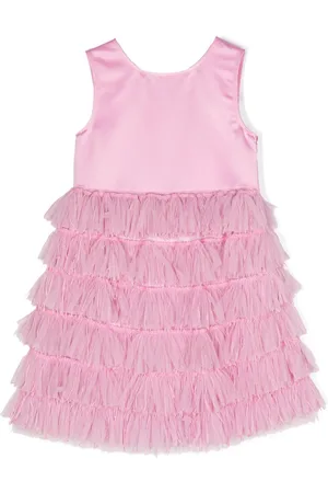 Twin-Set Ruffled mini party dress