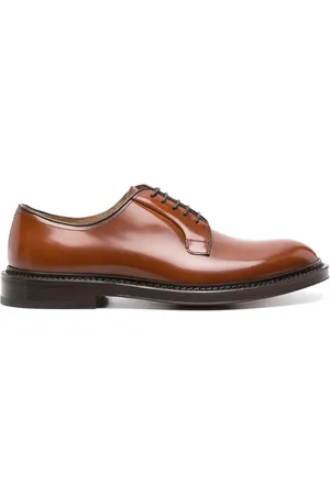Scarosso Harry leather derby shoes
