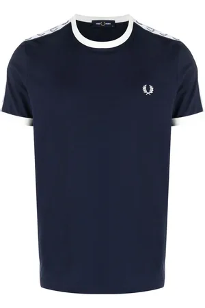 Fred Perry Ringer logo-tape T-shirt