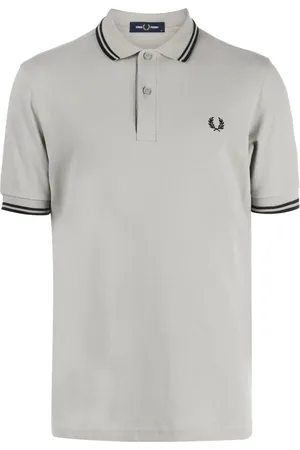 Fred Perry Laurel Wreath-embroidered cotton polo shirt