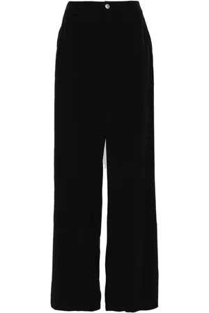 Moschino Kid-Teen - Girls Black Cotton Flared Trousers