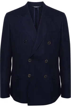 Dolce & Gabbana Double-breasted virgin wool blazer