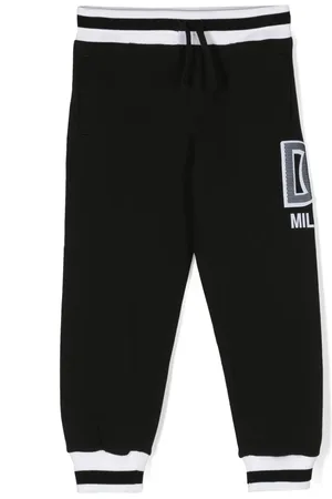 Dolce & Gabbana Logo-patch cotton track pants