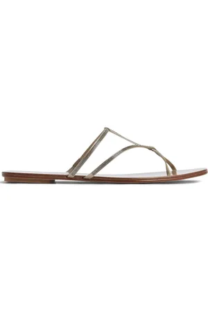 Pedro Garcia Crystal-embellished strap sandals