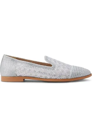 Nícoli Artemis crystal-embellished loafers