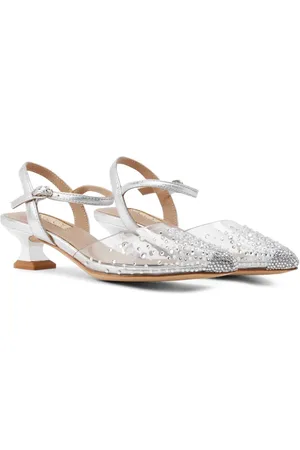 Nícoli Clara crystal-embellished sandals