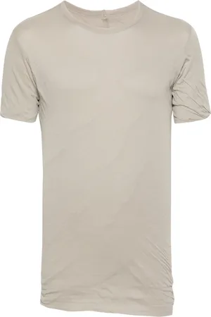 Rick Owens Crinkled cotton T-shirt