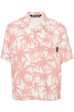 Palm Angels Palm-tree print shirt