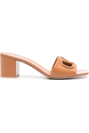 VALENTINO GARAVANI 60mm VLogo Signature leather mules