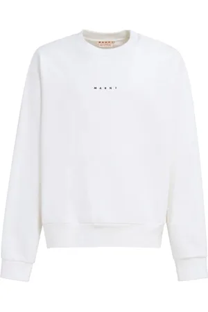 Marni Logo-print cotton sweatshirt