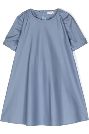 Il gufo Round-neck short-sleeve dress
