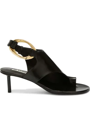 Jil Sander Open-toe leather sandals