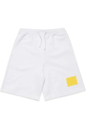 Dsquared2 Logo-appliqué cotton shorts