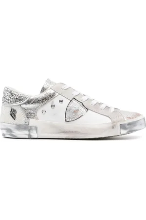 Philippe model Paris logo-patch sneakers