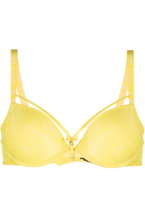 HSIA Billie Cross Front Strap Soft Sheer Mesh Unlined Bra and
