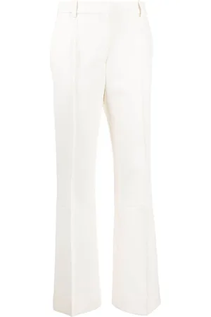 Victoria Beckham Tailored cotton-blend trousers