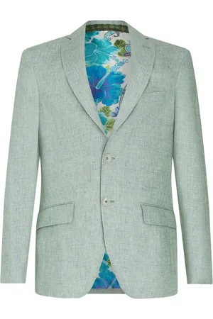 Etro Single-breasted wool blazer