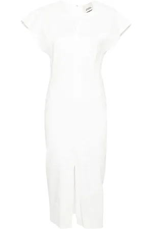 Isabel Marant Mirna hemp-blend midi dress
