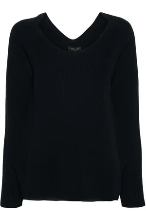 Fabiana Filippi Long-sleeved V-neck jumper