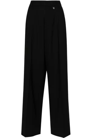GIUSEPPE DI MORABITO High-waisted tailored wool trousers