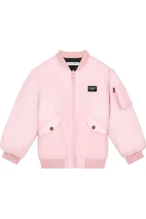 Dolce & Gabbana Logo-appliqué padded bomber jacket