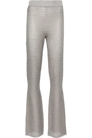 Bar Iii Women's High-Rise Flare Compression Pants, Created for Macy's