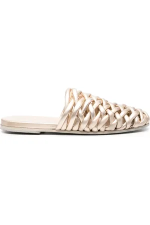 MARSÈLL Interwoven-design leather sandals