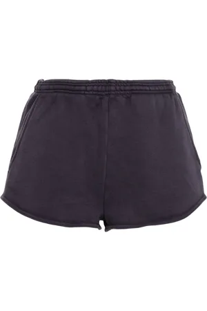Entire Studios Ruched jersey mini shorts