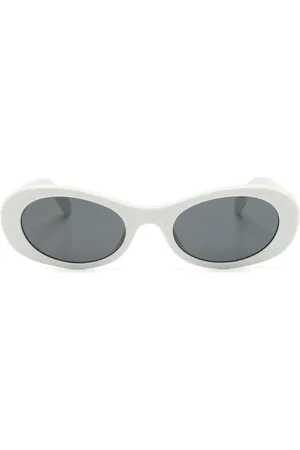 Miu Miu Miu Glimpse oval-frame sunglasses