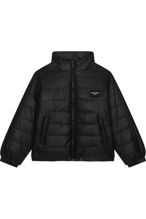 Dolce & Gabbana Logo-patch padded jacket