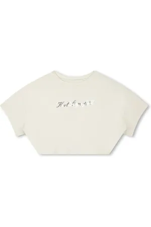 Karl Lagerfeld Karl Signature cropped T-shirt