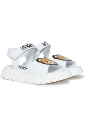 Moschino Teddy Bear leather sandals
