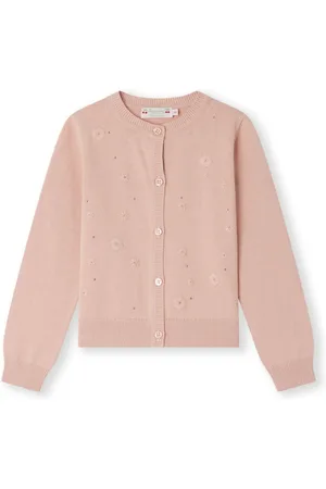 BONPOINT Francille floral cotton cardigan