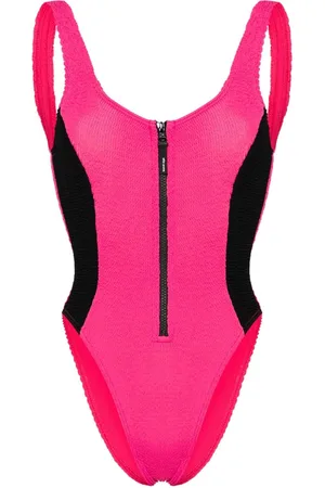 Bond Eye Splice Mara zip-up swimsuit