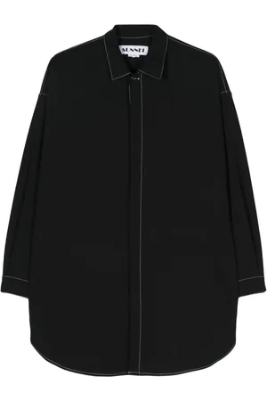 SUNNEI Contrast-stitching long shirt