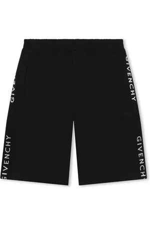 Givenchy Logo-tape bermuda shorts