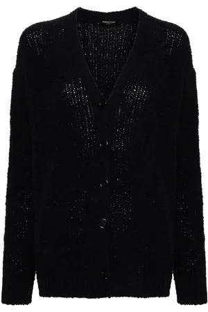 Fabiana Filippi V-neck bouclé-knit cardigan