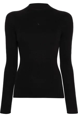 Courrèges Solar ribbed jumper
