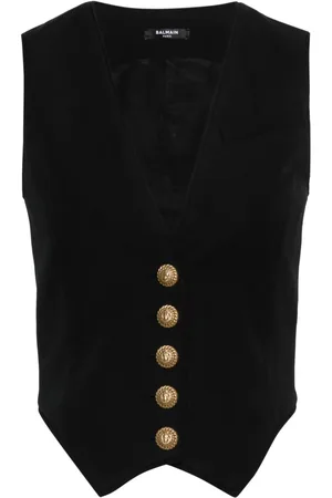 Balmain Virgin wool waistcoast