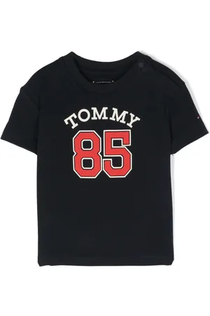 Tommy Hilfiger Number-print cotton T-shirt