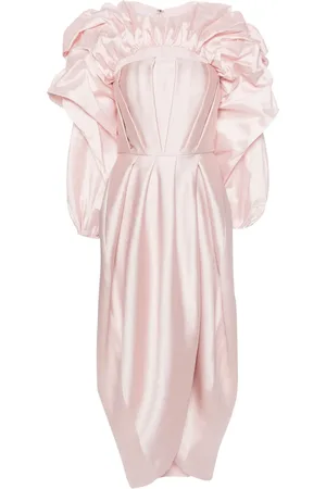 Gaby Charbachy Detachable-layer tulip gown