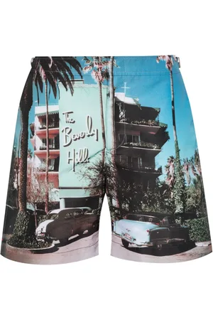 Orlebar Brown Bulldog Photographic Beverly Hills-print swim shorts