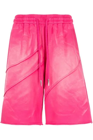 Feng Chen Wang Drawstring cotton shorts