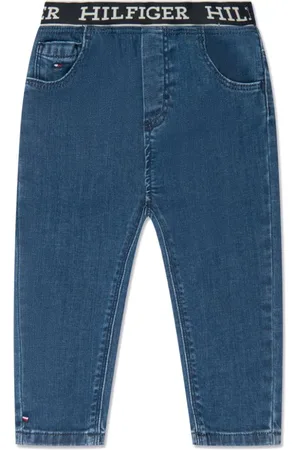 Tommy Hilfiger Big Boys 8-20 Logo Waistband Denim Jeans