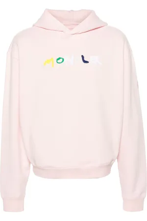 Moncler Logo-embroidered cotton hoodie