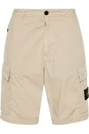 Stone Island Compass-badge cargo shorts