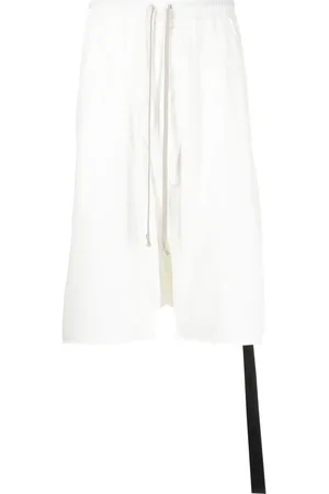 Rick Owens Drawstring Pods drop-crotch shorts