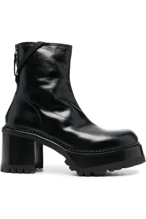 Premiata 80mm block-heel ankle boots