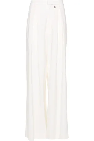 GIUSEPPE DI MORABITO Wool flared trousers
