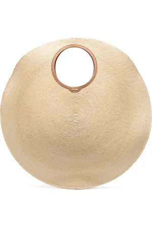 Cult Gaia Amun raffia shoulder bag